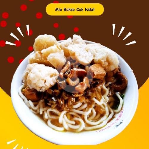 Mie Ayam Goreng Bakso menu Mie Ayam dan Bakso Cak Ndut, Bedingin