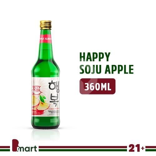[21+] Soju Happy Apple 360 Ml menu Bmart Kemang, Jl Kemang Raya No31 Rt 9 Rw 1