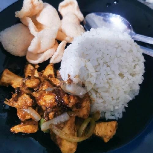 Nasi Ayam Saus Tiram menu Ayam Geprek Uleg, KH Wahid Hasyim 141