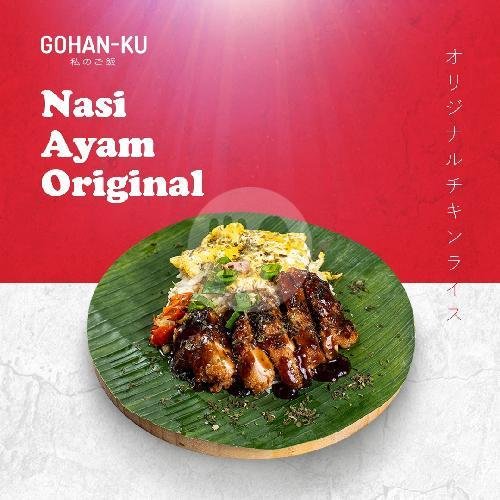 Nasi Ayam Original menu Gohan Ku, Cijerah