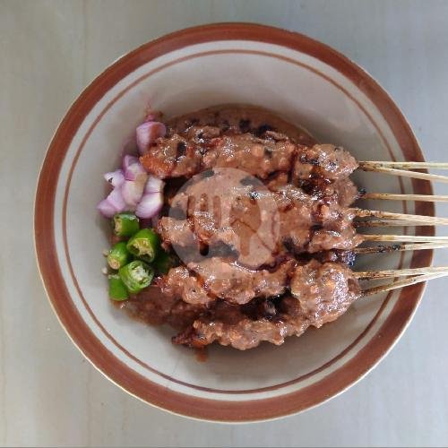 Sate Kulit Ayam menu Sate Ayam Ponorogo Pak Eko, Ngaliyan