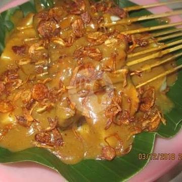 Sate Padang Jantung menu Sate Padang Uda Bagindo, Kramat Jati
