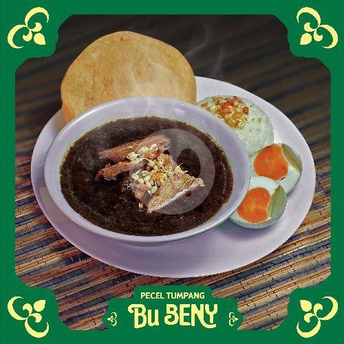 Nasi Rames menu Warung Pecel Tumpang Bu Beny