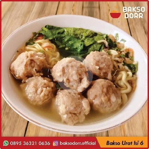 Bakso Urat Isi 6 menu Bakso Dorr Spesial Bakso Urat & Mie Ayam, Ambarbinangun