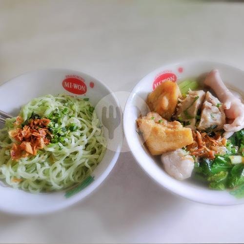 Yamin Pisah Kuah (Asin) menu Mie Baso Warkad, Cikutra Barat