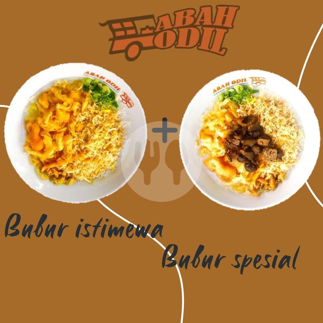 Bubur Ayam Istimewa + Bubur Ayam Spesial menu Bubur Ayam Abah Odil, Sawojajar