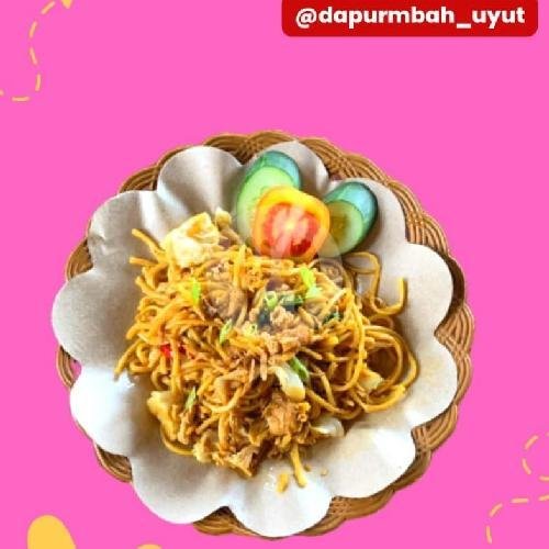 Bakmi njlebod menu Dapur Mbah Uyut, Maos