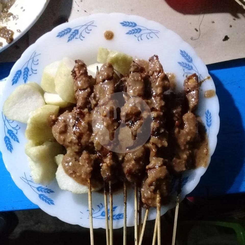 Sate Ati menu Sate Ayam dan Telur Madura Cak H. Moh Zaini, Flamboyan
