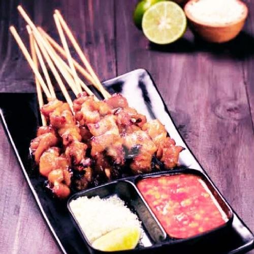 Nasi Putih menu Sate Taichan Mabes, Petamburan 2