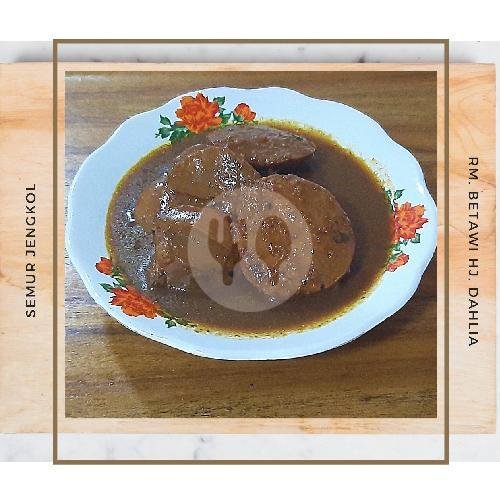 Semur Daging menu Rumah Makan Betawi Hj. Dahlia