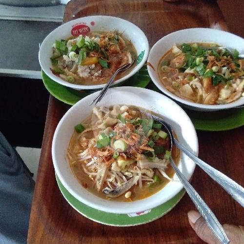 Soto Ayam Bakso menu Bakso Ganda Rasa, Saditan