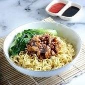 Mie Kering ayam plus Bakso menu Cendol Durian Succous, Halim Perdana Kusuma