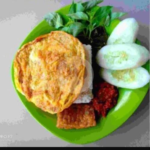 NASI TELOR SAMBAL menu Ayam Bakar Brilliant, Jeruk