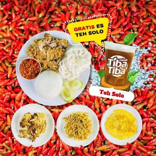 Asik Ber-3 menu Ayam Geprek Tiba-Tiba, Cilandak