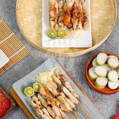 Indomie Goreng + 10 Tusuk Sate Taichan Campur menu Sate Taichan Njon, Cibubur