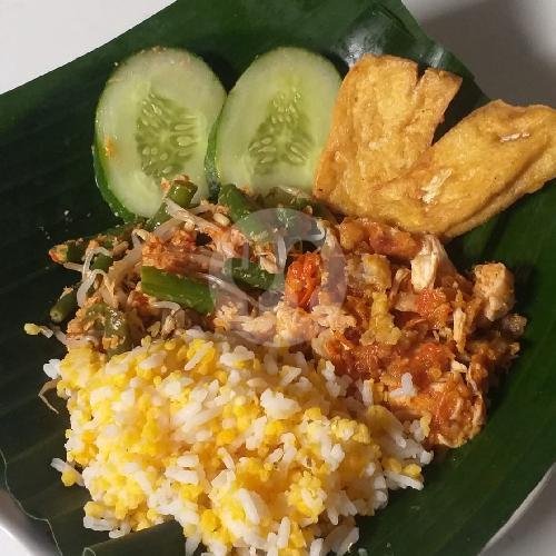 Nasi Jagung Ayam Goreng menu Nasi Jagung Khas Probolinggo, Sukolilo