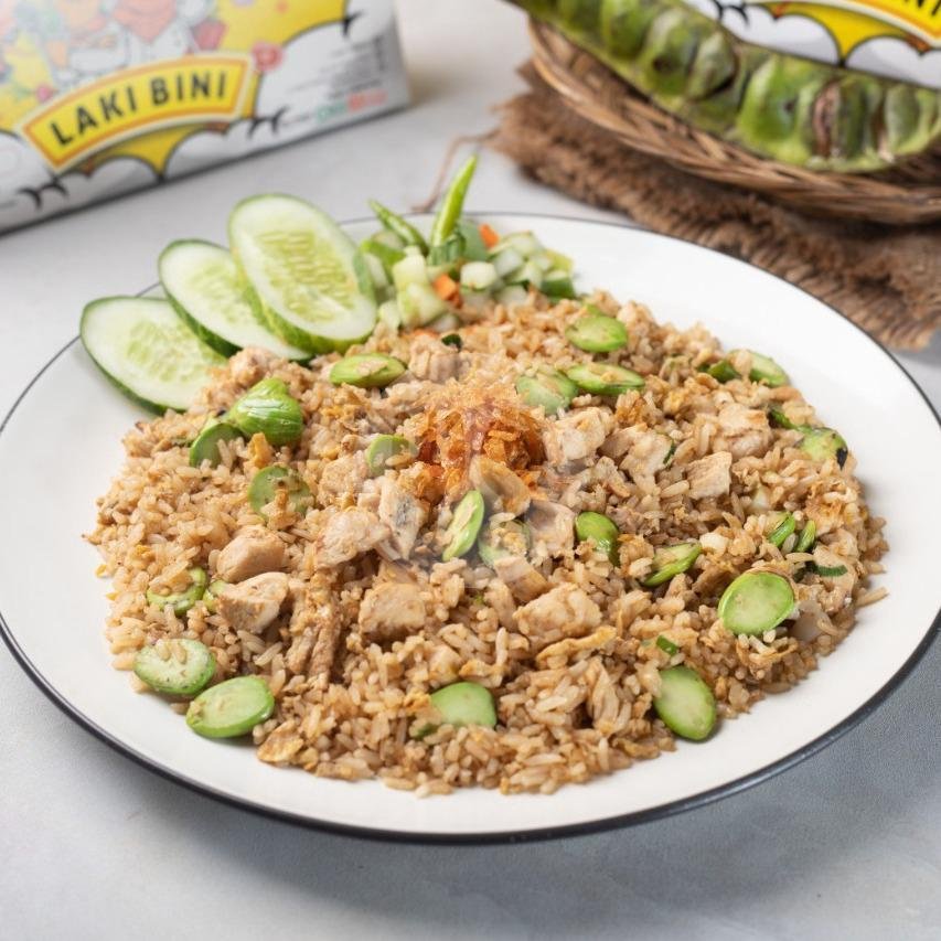 Nasi Goreng Seafood menu Nasi Goreng Laki Bini, Pekayon