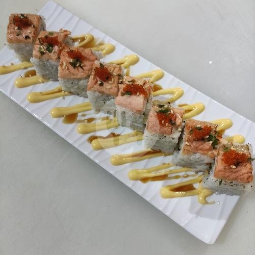 Lava Chese Roll menu Angkringan Sushi, Ciledug