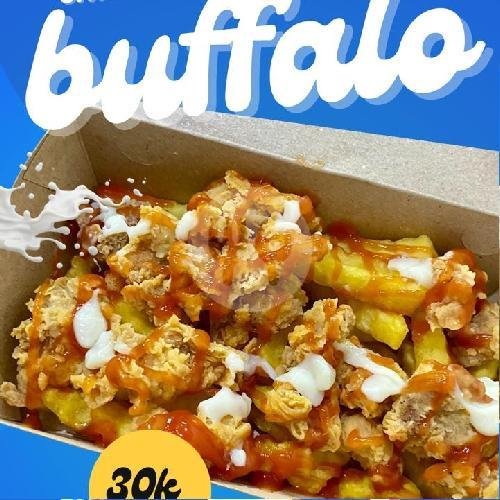 Buffalo Chicken Fries With Oriental menu SiBii Chicken, Raya Rungkut