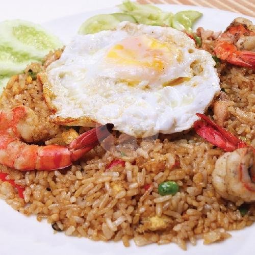 Nasi Ayam Cah Jamur menu Warung Nasi Tim Baru, Mangga Besar