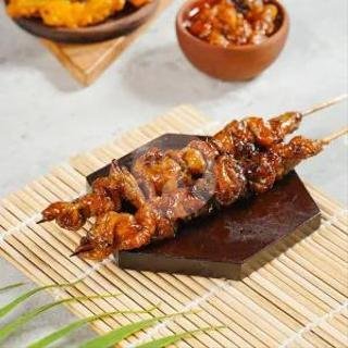 2 Pcs Sate Kulit Goreng Totlah menu Totlah, Kelapa Gading