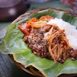 NASI GUDEG TELUR menu NASI GUDEG BU MANGUN