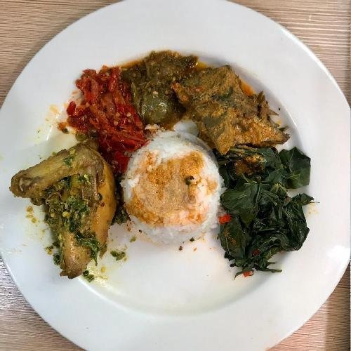 Nasi Ikan Kembung Balado menu Nasi Padang RM Maju Jaya, Gegerkalong