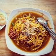 Mie Merah Pedas menu Mie Sari Gentong, Jln Slamet Riadi Gentong