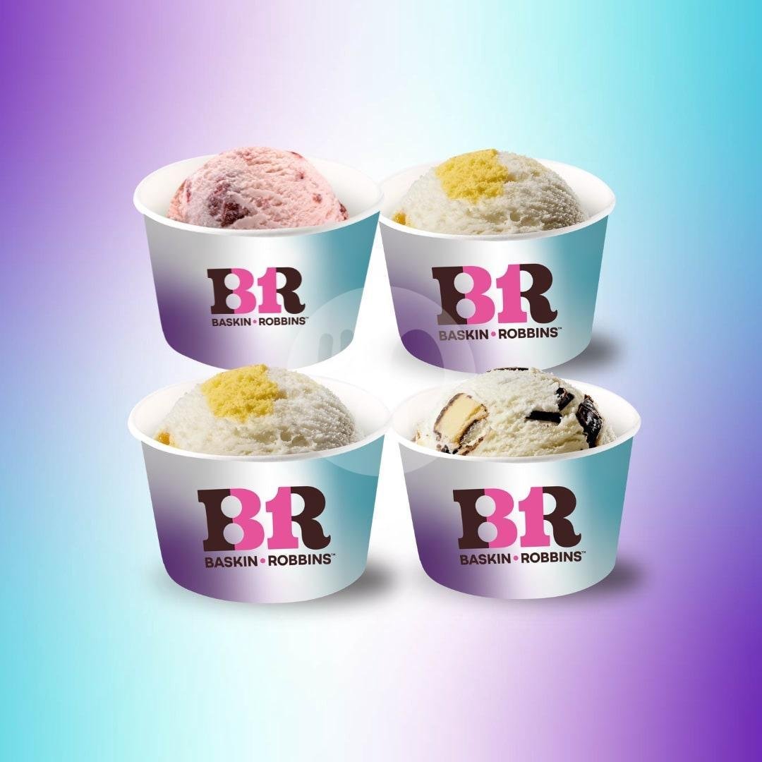 B1G1 Best Deal - 2 Value Scoop. menu Baskin Robbins, Transmart Buah Batu Bandung