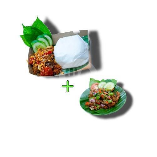 Pepes Ayam Negeri menu Khaira Ayam Goreng, Sukabumi