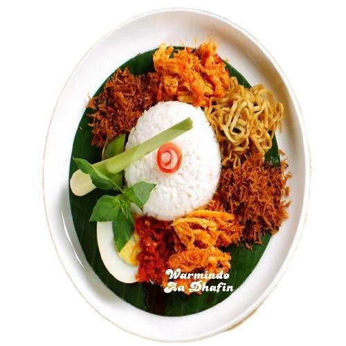 Nasi Jinggo Khas Bali (Pedas) menu Warmindo Burjo Aa Dhafin