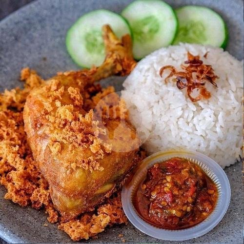 Nasi Kotak Ayam Goreng Rempah menu Ayam Bakar Brilliant, Jeruk