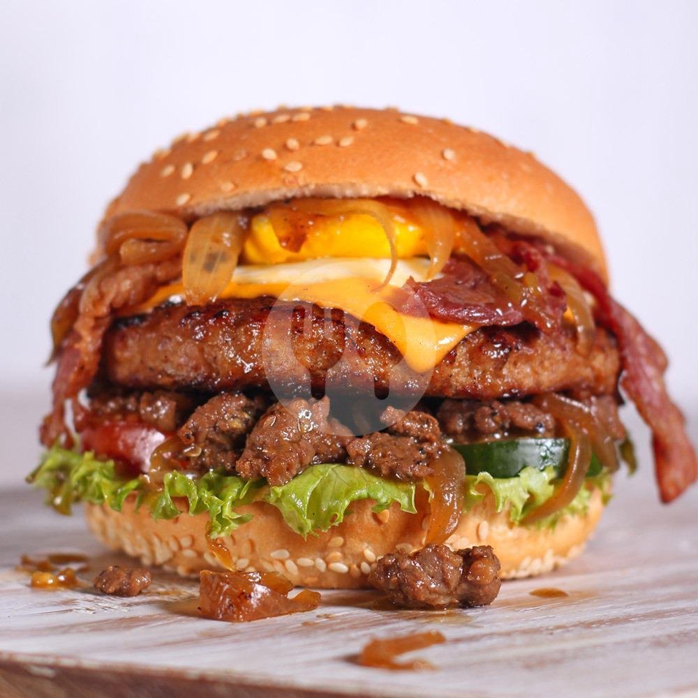 BaraGYU Burger menu Bar Burger By Barapi, Tomang
