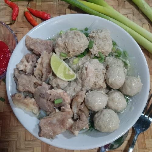Bakso Tettelan Kasar 5 menu Bakso Tetelan Borongan, Depan SDN Manukan Wetan