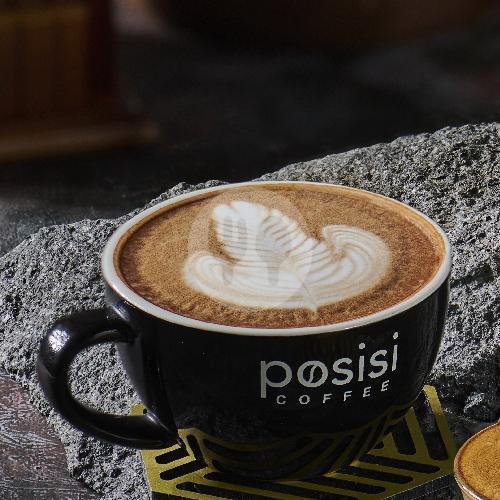Caramel Latte Hot menu Posisi Coffee, Kebomas