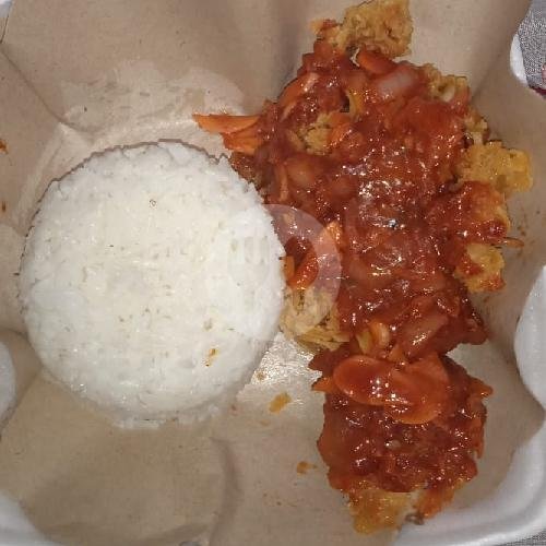 Cireng Gejrot menu Warung Cak Herman, Kaliwates