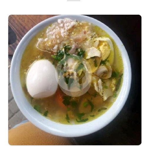 Soto Ayam Nasi Campur+Sayap menu Soto Lamongan Cak Dhi, Harapan Indah