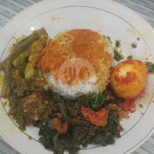 Nasi Telor Dadar menu Nasi Padang TALAGO BIRU, Antapani