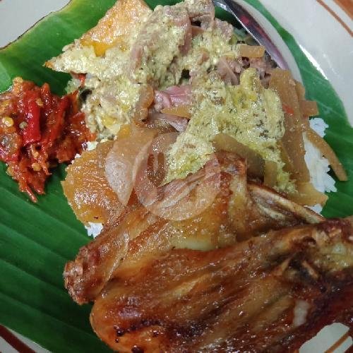 Nasi Gudeg Telur Suwir menu Nasi Gudeg Atau Liwet Mbak Klana, Simpang Lima