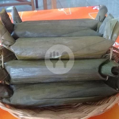 Gado Gado Lontong + Teh Botol menu Gado Gado Olga Ibu Juju, Kejaksan