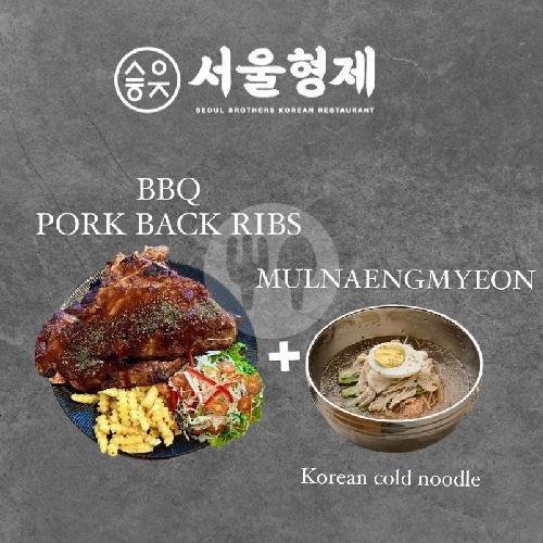 PAKET JJUKUMI + NENGMYUN menu Seoul Brothers Korean Resto