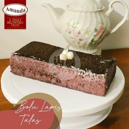 Bolu Cokelat Vanilla menu Amanda Brownies, HR Muhammad