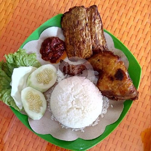 Nasi Ayam Penyet 3 in 1 Komplit menu Ayam Kalasan Jogya, Ganting Parak Gadang