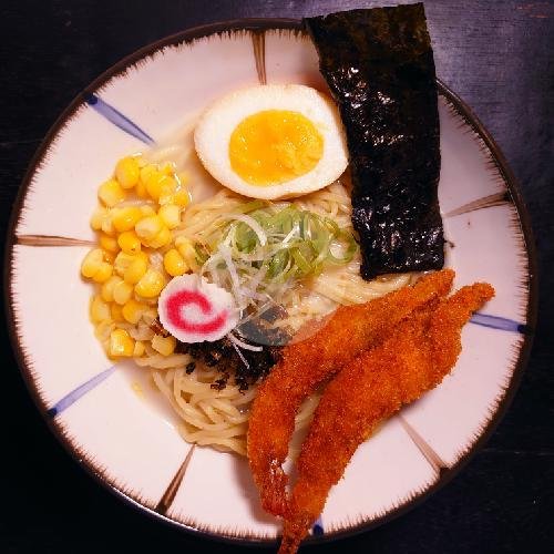 Chikuwa menu Megumi Ramen, Sunan Kudus