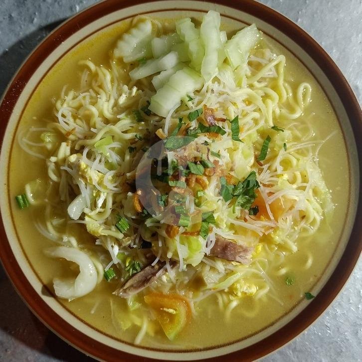 Cap Cay Rebus menu Bakmi Deni, Janti