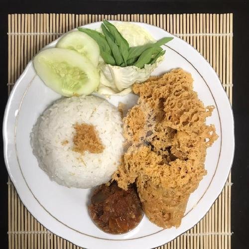 Nasi Ayam Bakar Hemat menu Ayam Kremes, Dapur Rasa