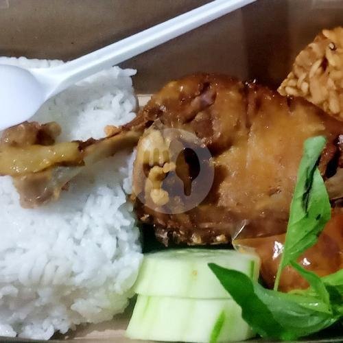 Nasi Bebek Bakar menu Warung Eco Mareqi, Prajurit Kulon