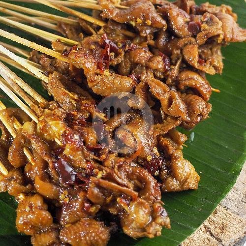 Sate Rempelo-Ati menu Angkringan Mbok Nom, Gayungsari