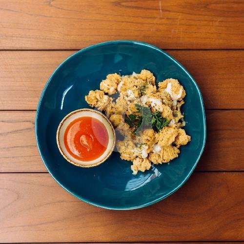 POP Chicken menu OKSIGEN COFFEE, KESAMBI