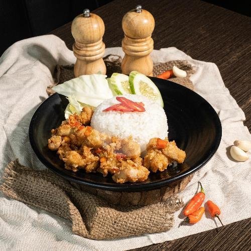 Mie Kini Ayam Charsiu menu Warung Kini, Jl. Soekarno Hatta 34